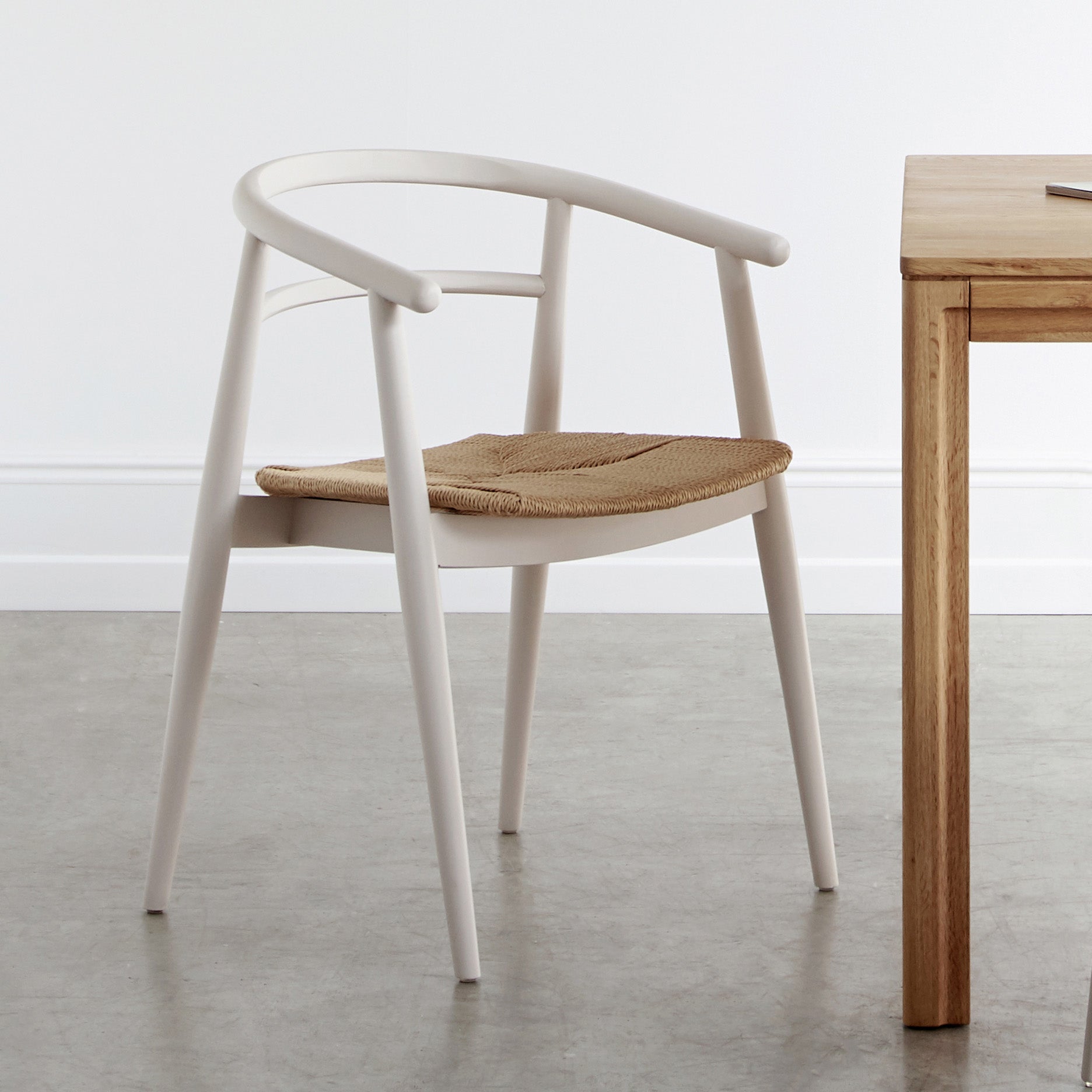 Søndervig Esszimmerstuhl - Weiß