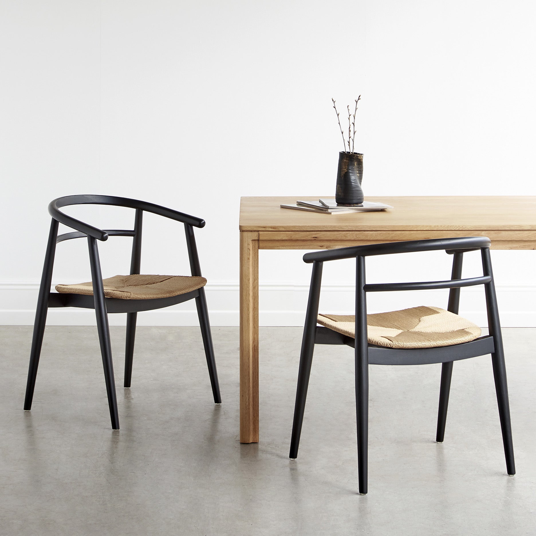 Søndervig Esszimmerstuhl - Schwarz