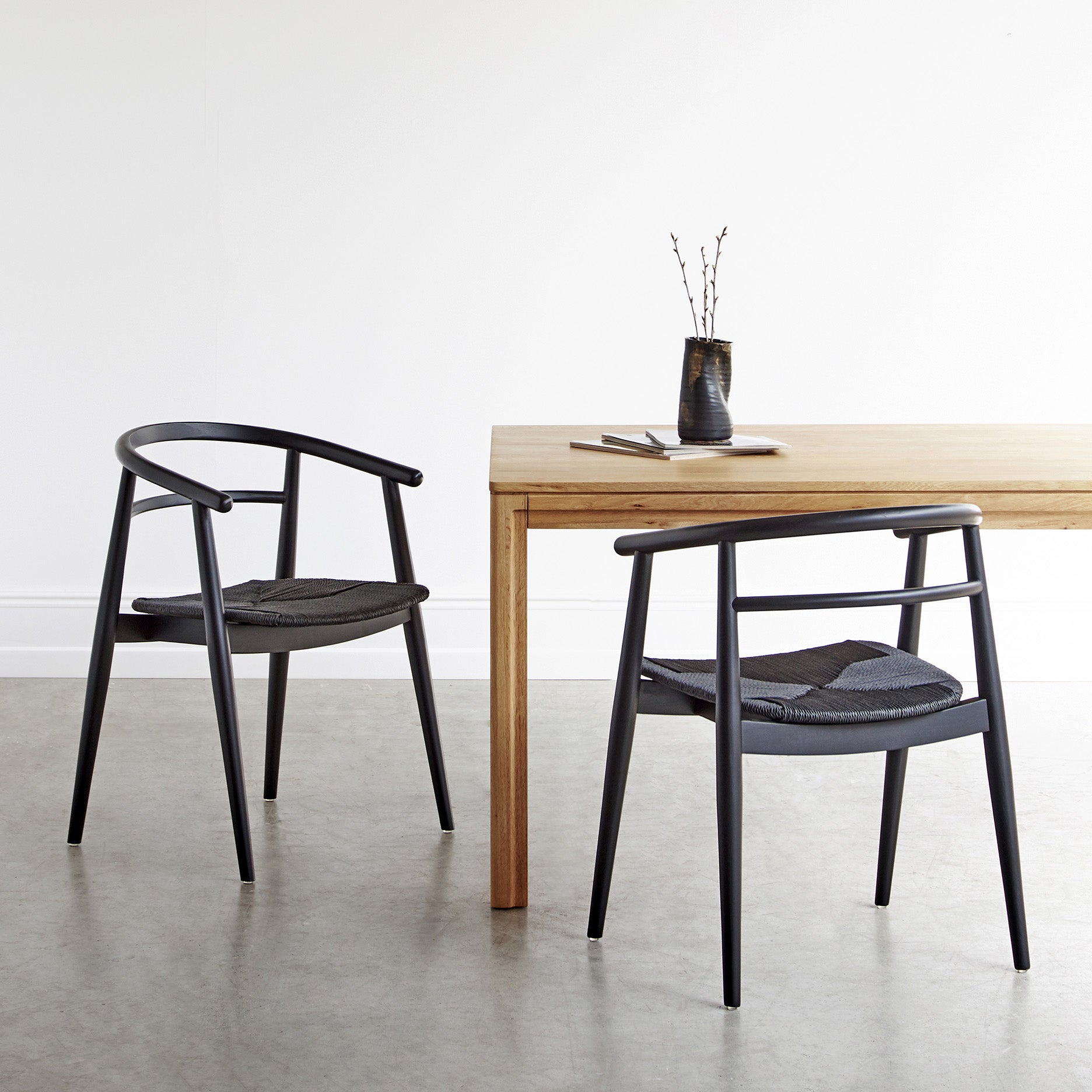 Søndervig Esszimmerstuhl - Schwarz