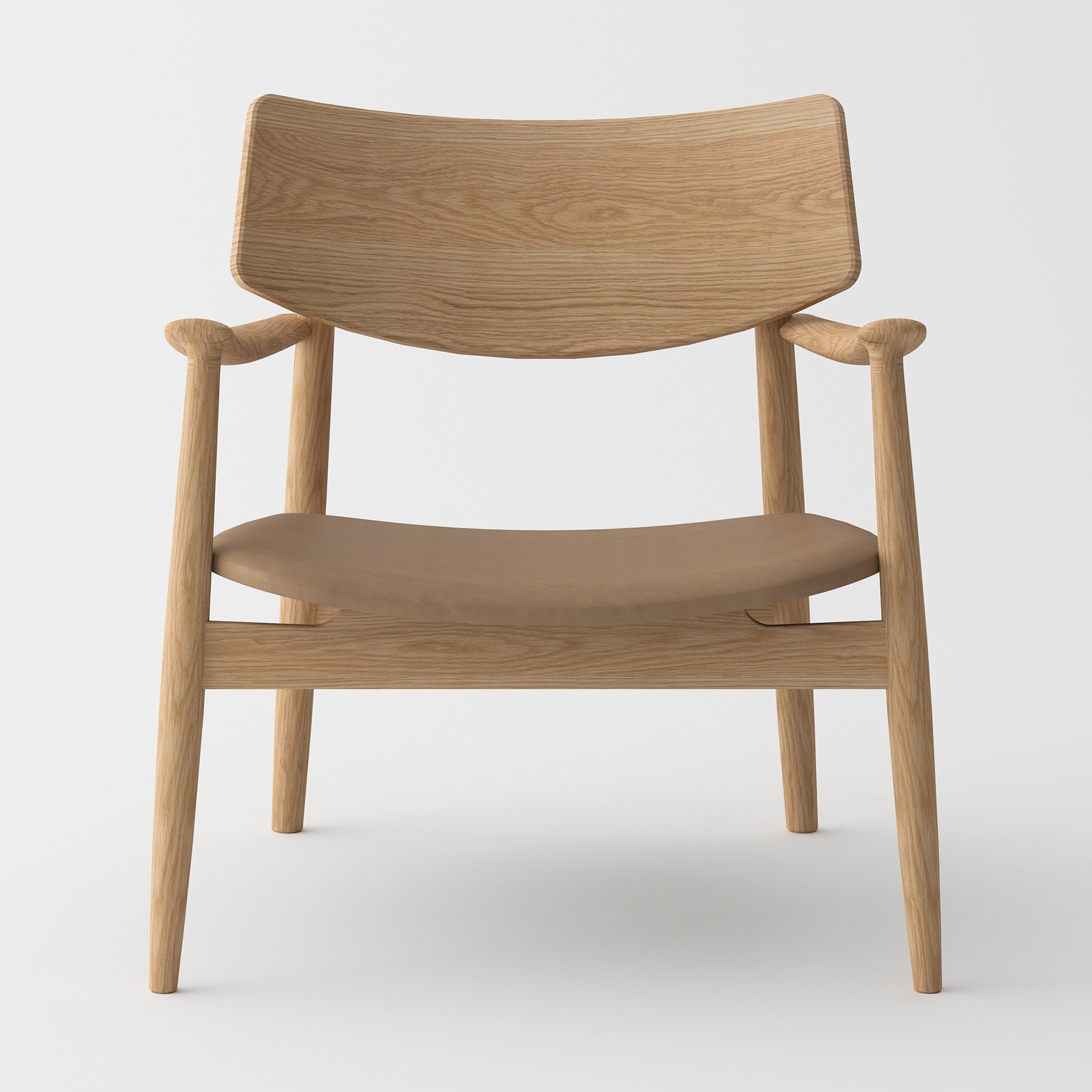 Vedersø Loungesessel – Ledersitz