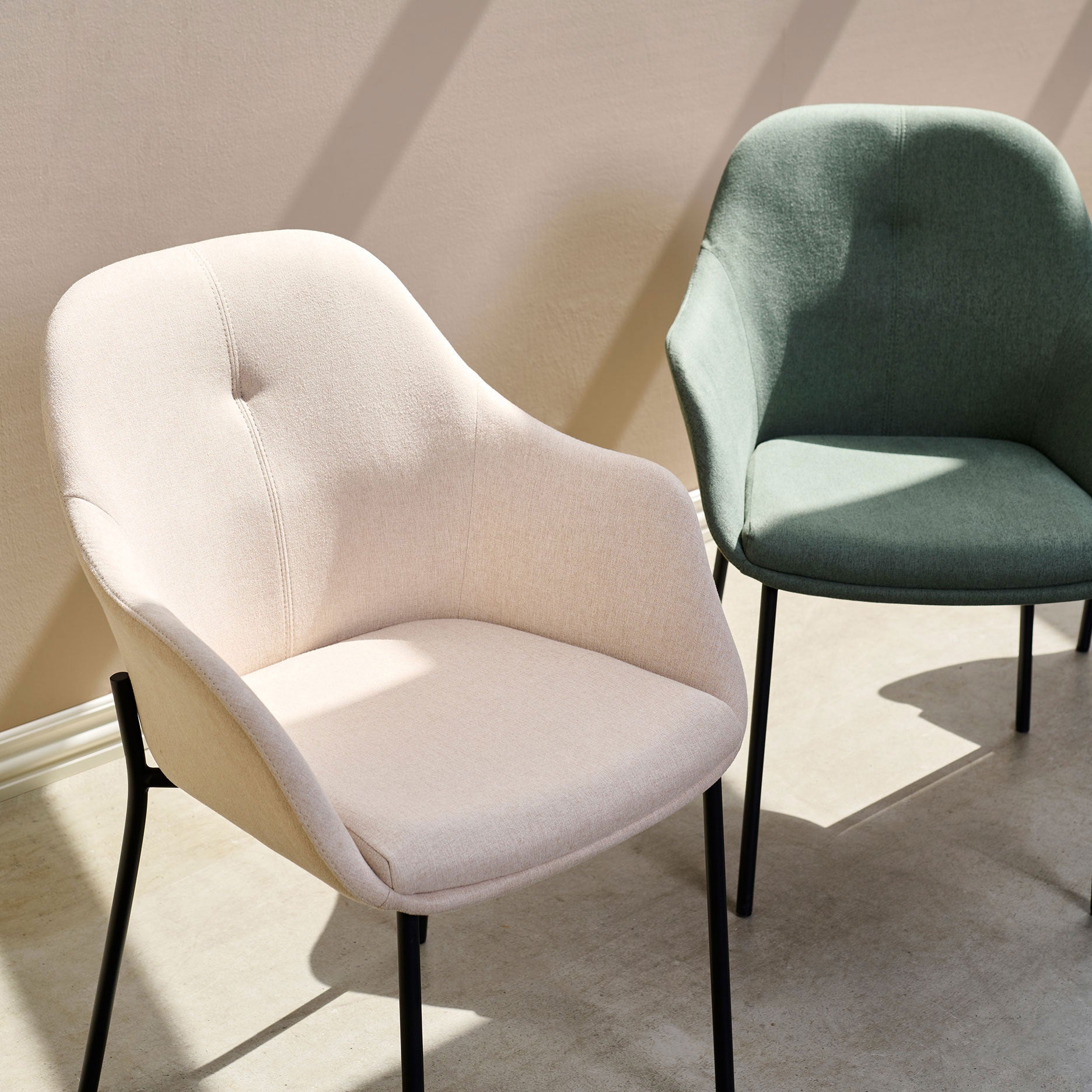 New Age Stuhl m. festen beinen - Stoff