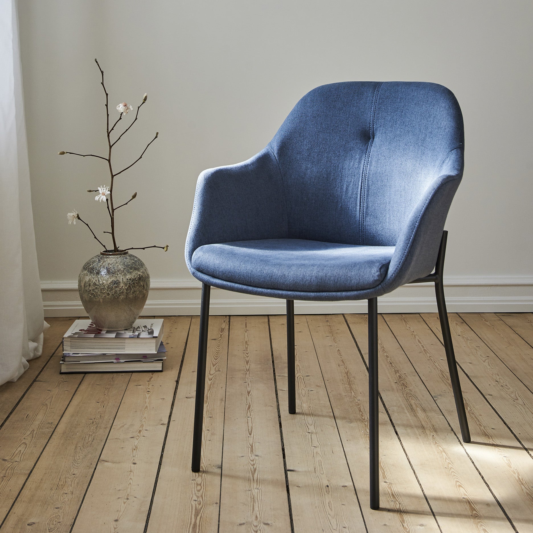 New Age Stuhl m. festen beinen - Stoff