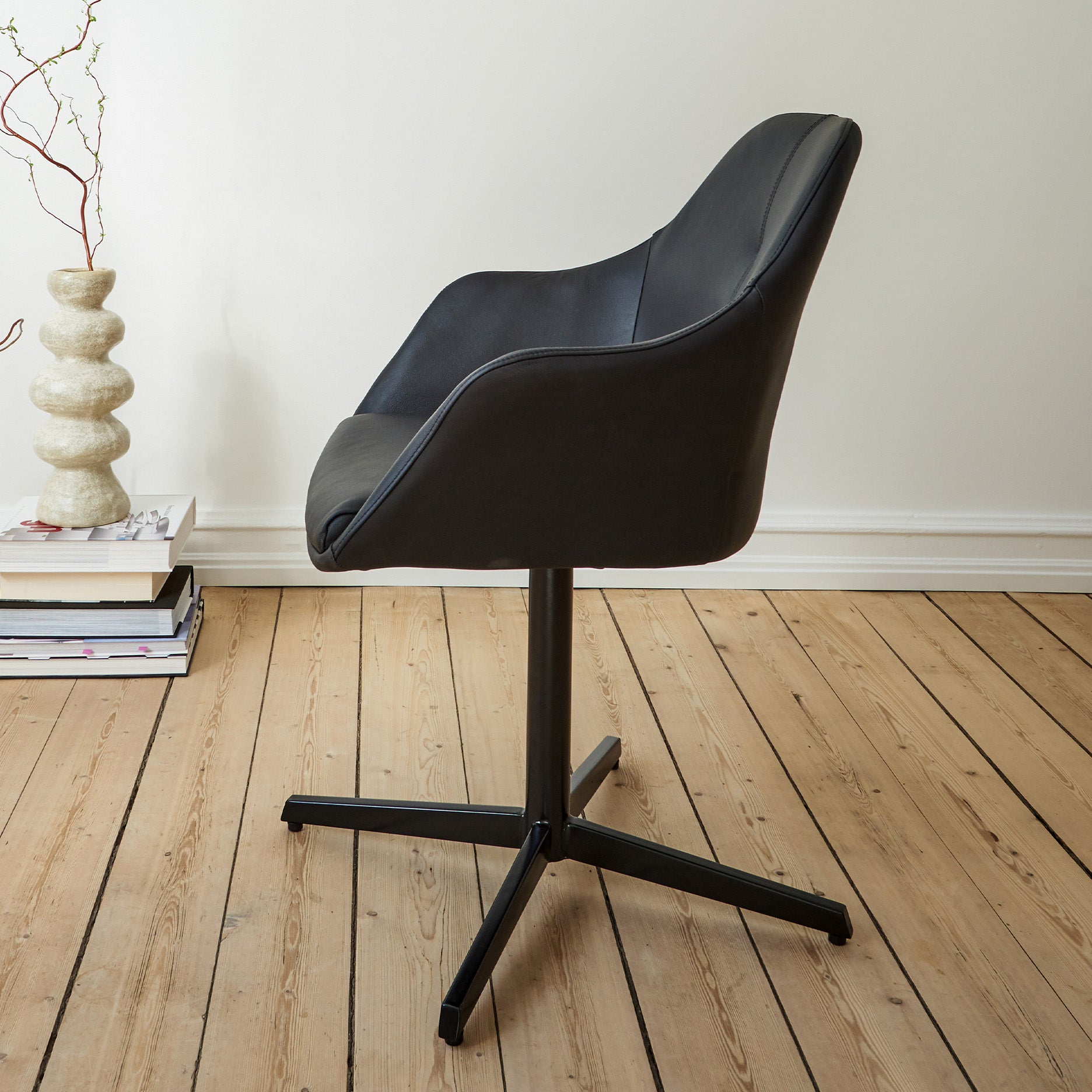 New Age Drehstuhl - Leder