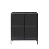 Mason II Vitrine Marmor Schwarz