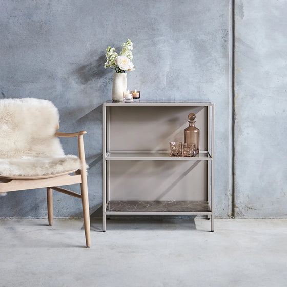 Mason II Regal – hellbraun Marmor Braun