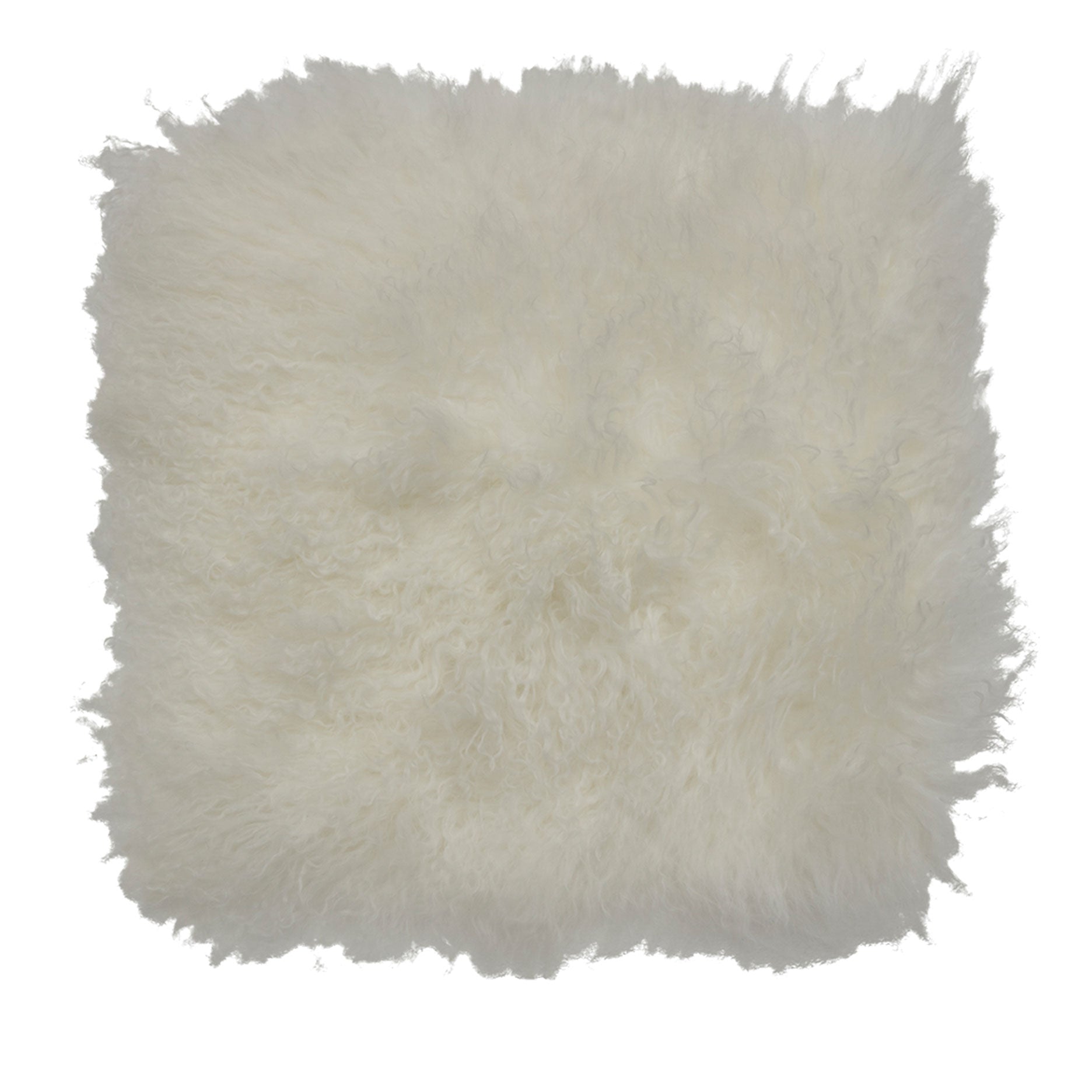 Lammfell Sitzkissen 40 x 40 cm