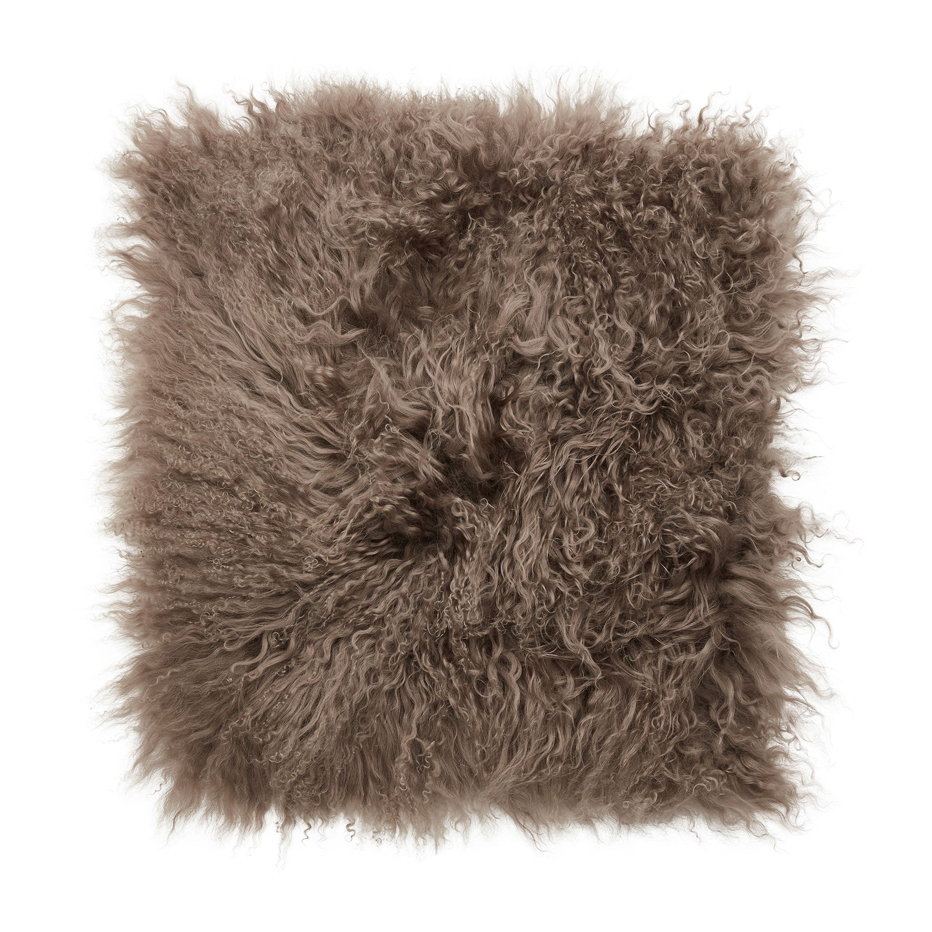 Lammfell Sitzkissen 40 x 40 cm