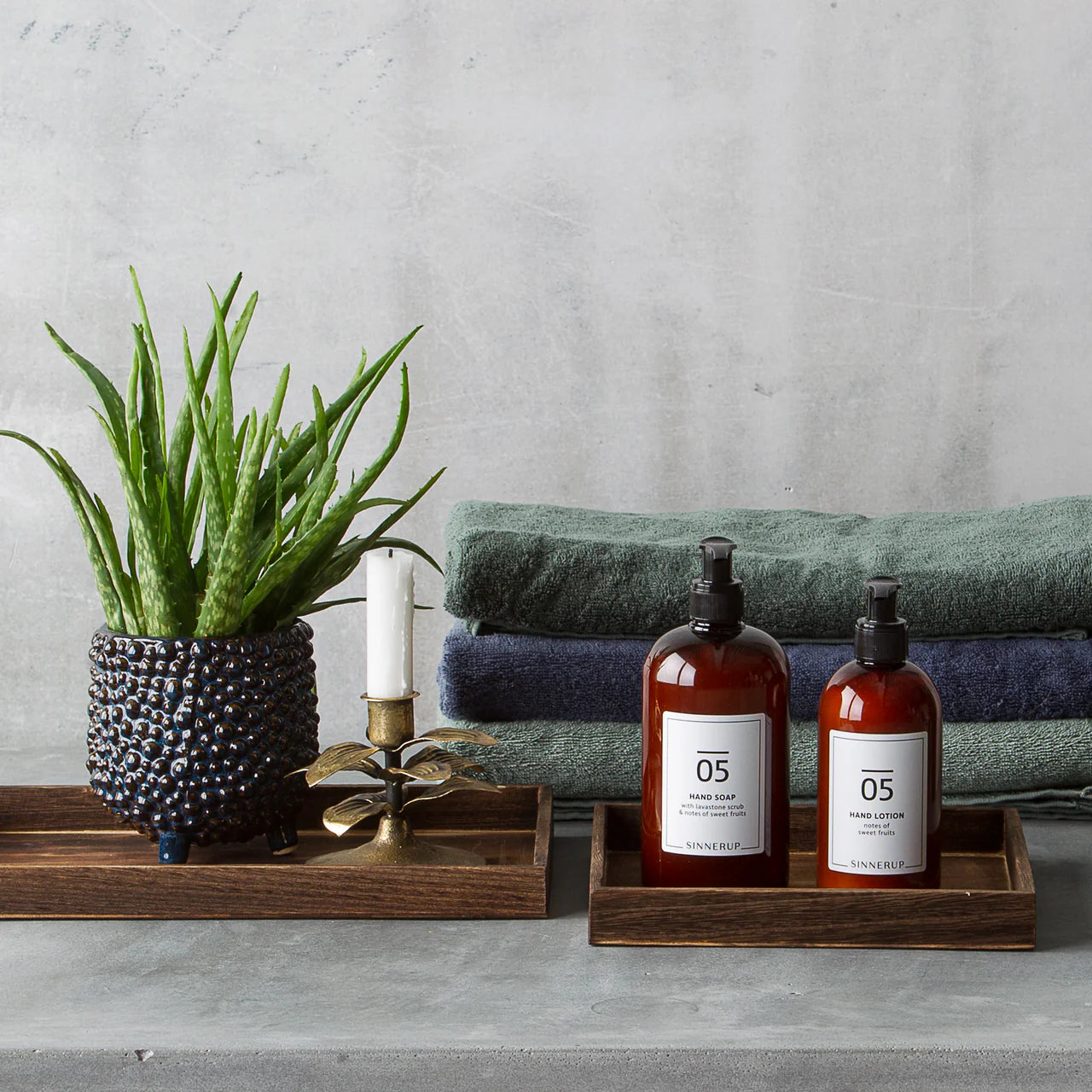 Dekotablett aus Holz