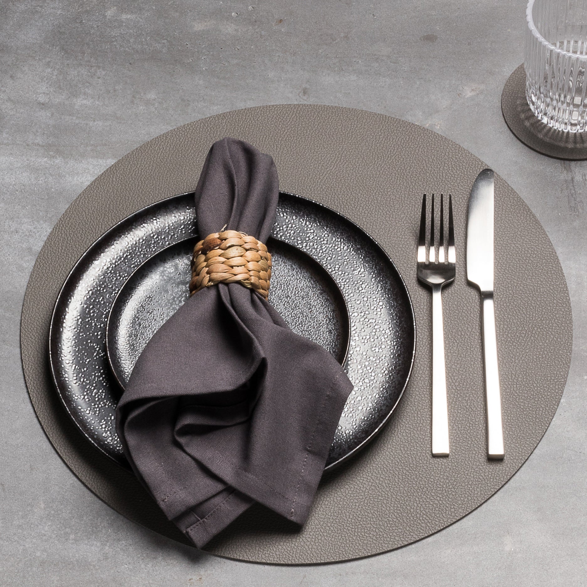 Wendbares Tischset D38 cm