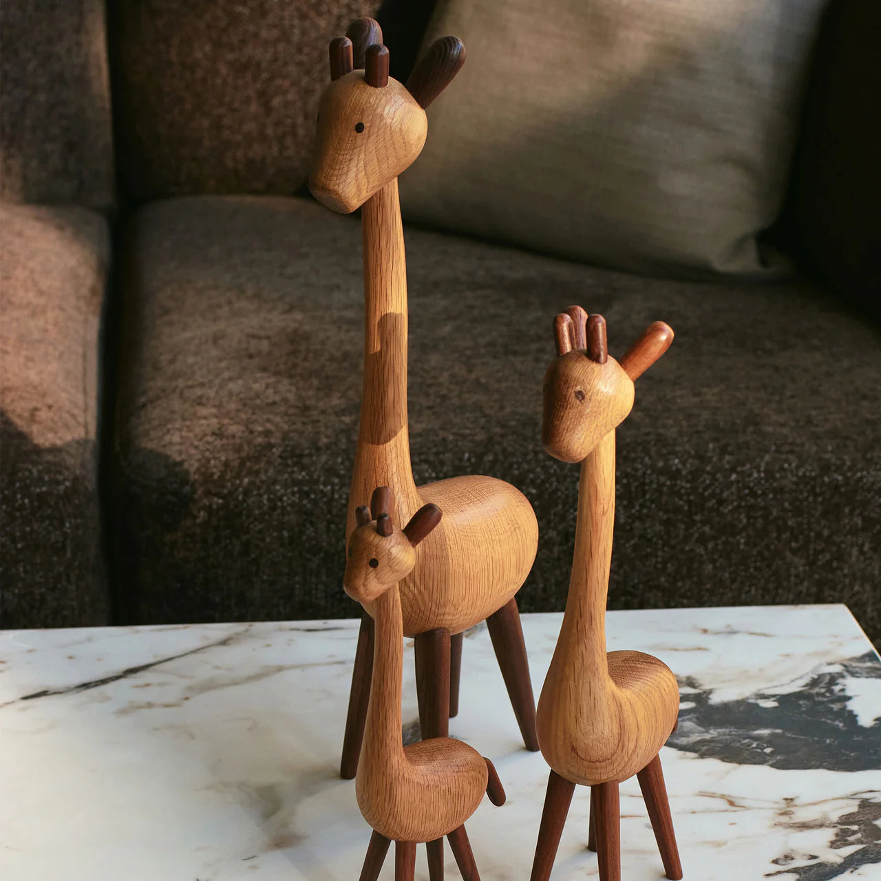 Giraffe aus Eiche