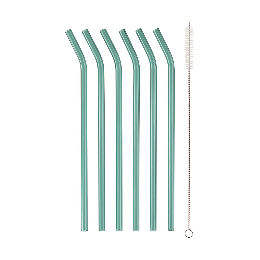 Barista Glastrinkhalme 6 stück