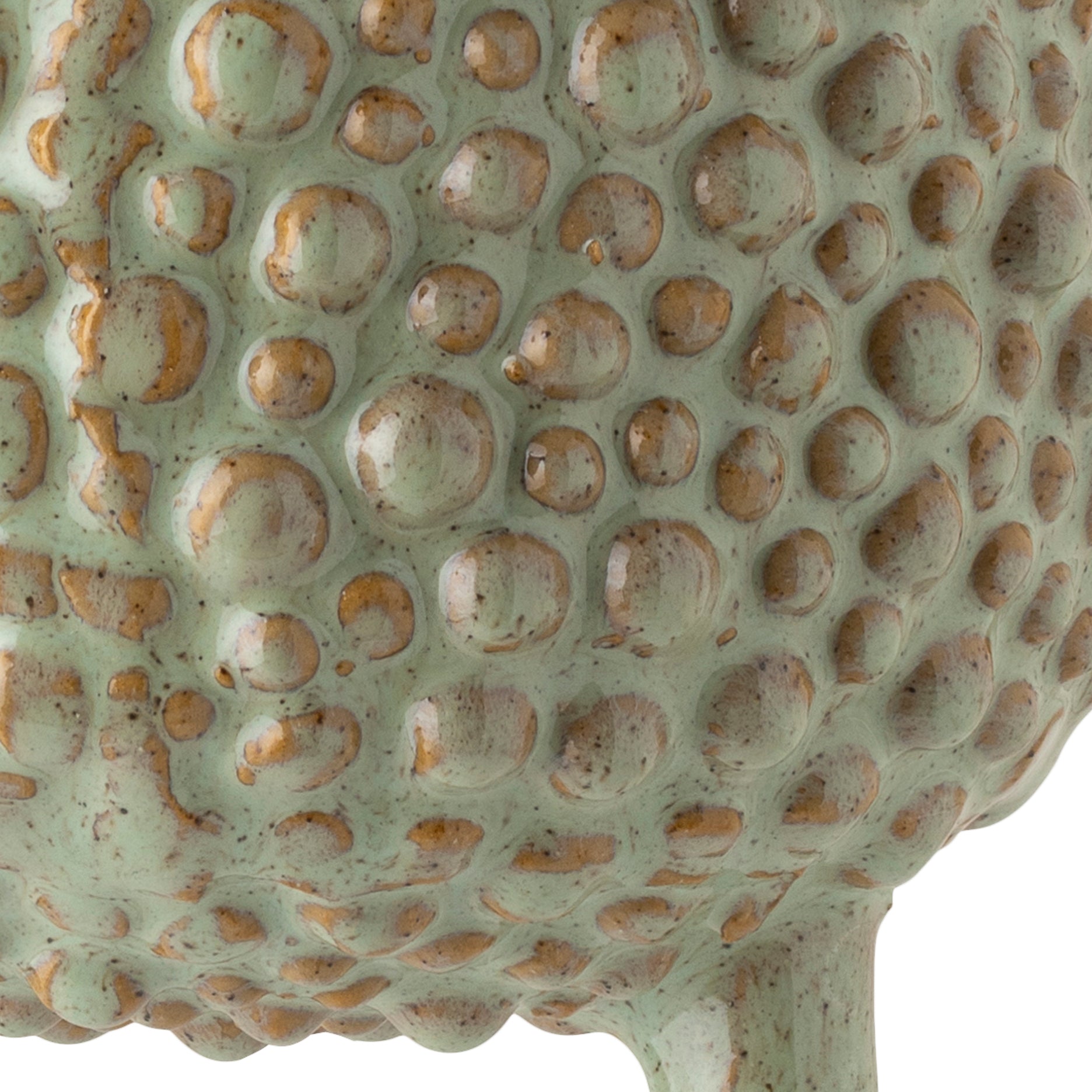Dots Steingut-Blumentopf