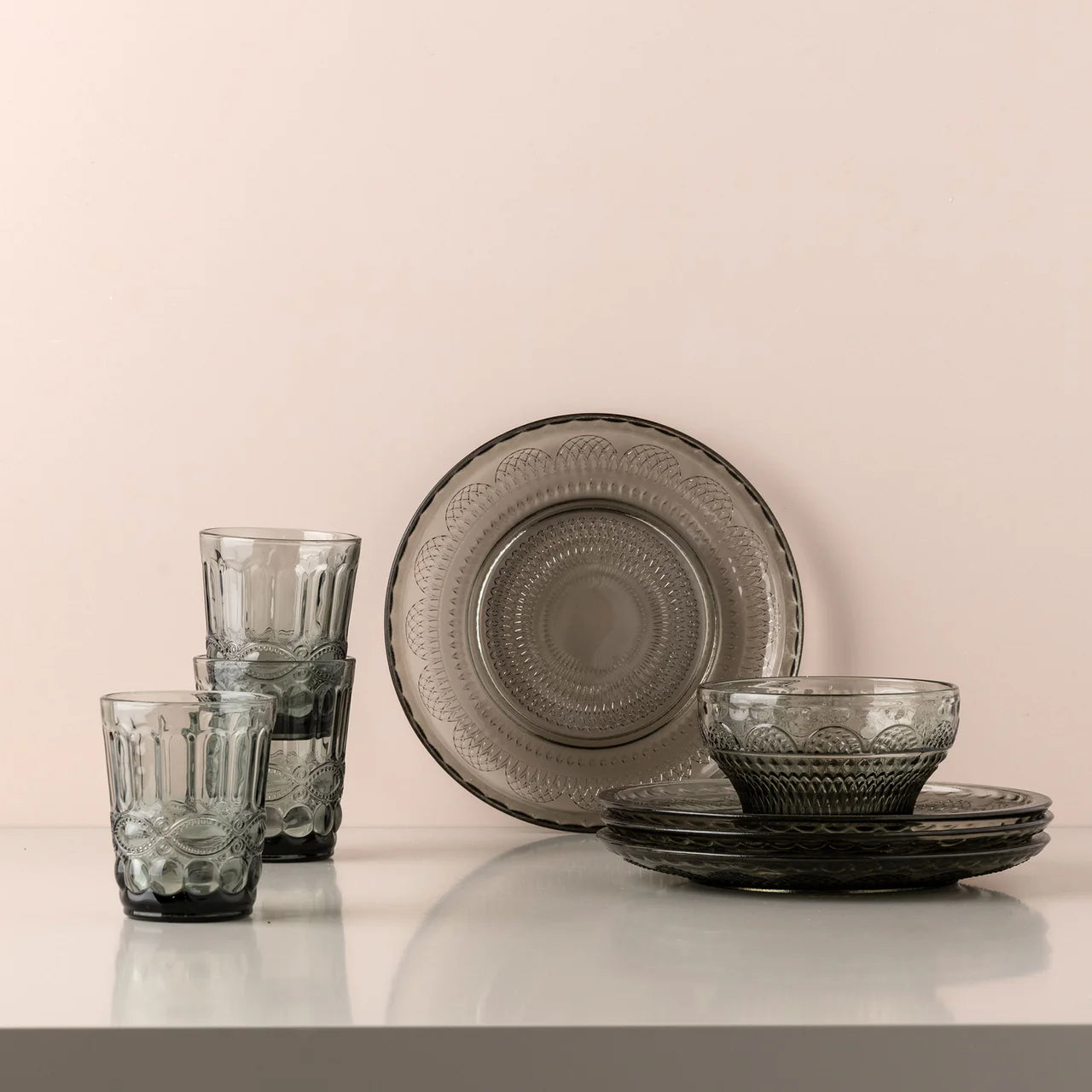 Chik Teller D21,5 cm Transparent