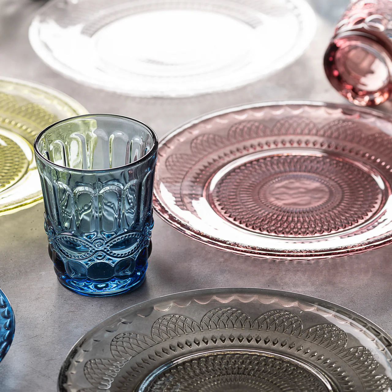 Chik Teller D21,5 cm Transparent