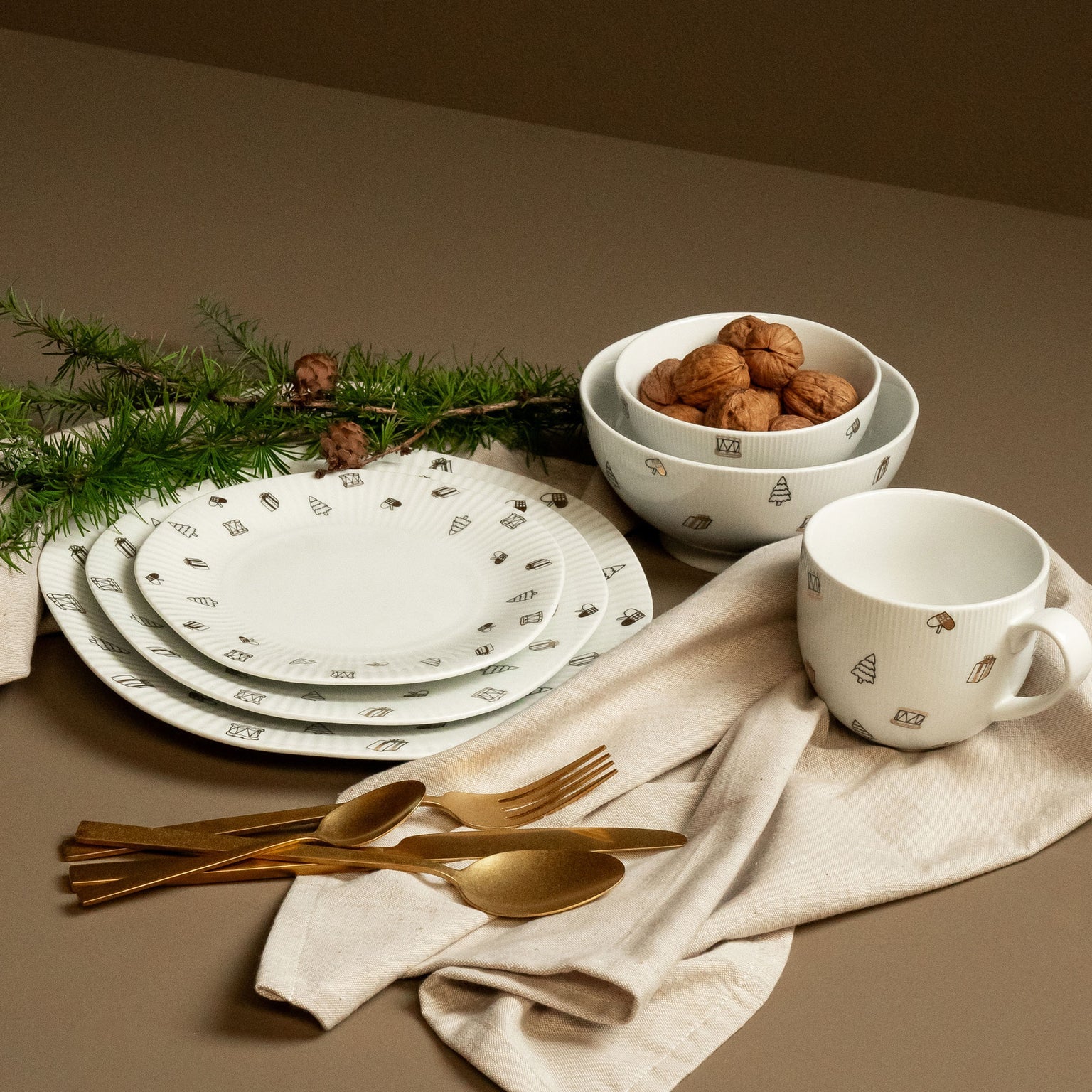 Magic Christmas Teller D26cm - 2 stk.