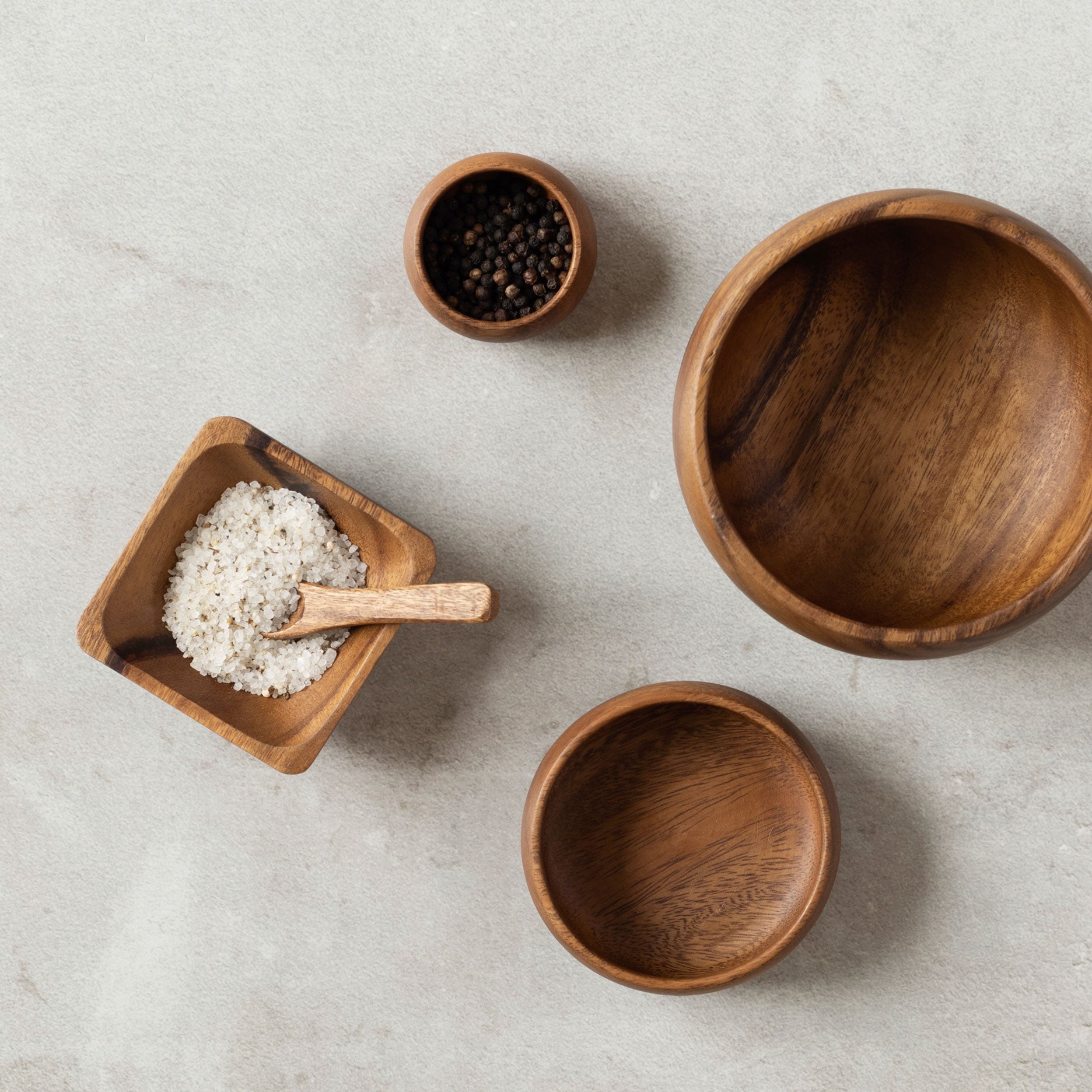 Auri Akazienholz Salzlöffel