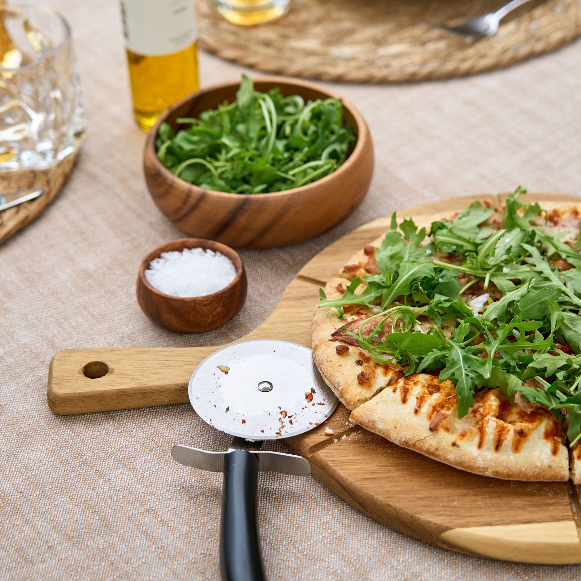 Auri Akazienholz Salzschale