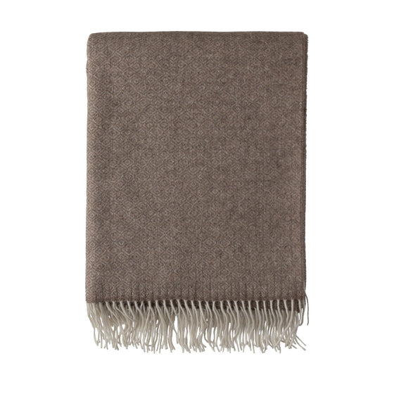 Funder Wolldecke Beige 140x200 cm