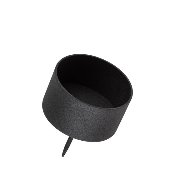 Matthæus Kerzenhalter Ø 5 cm Schwarz