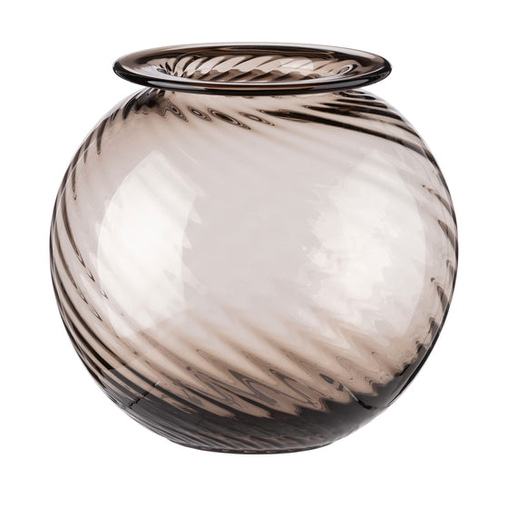 Twist Vase I Braun