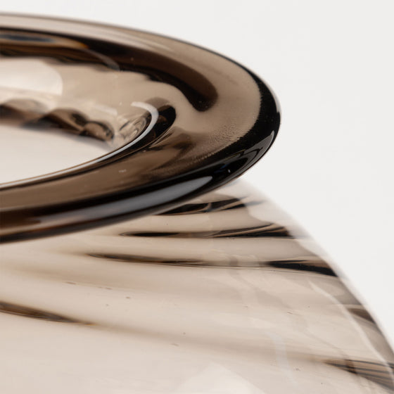 Twist Vase I Braun