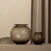 Twist Vase I Braun