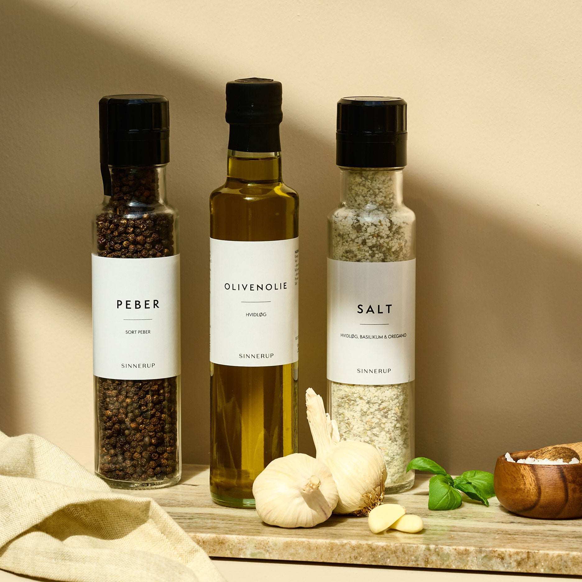 Knoblauch-Basilikum-Oregano-Salz