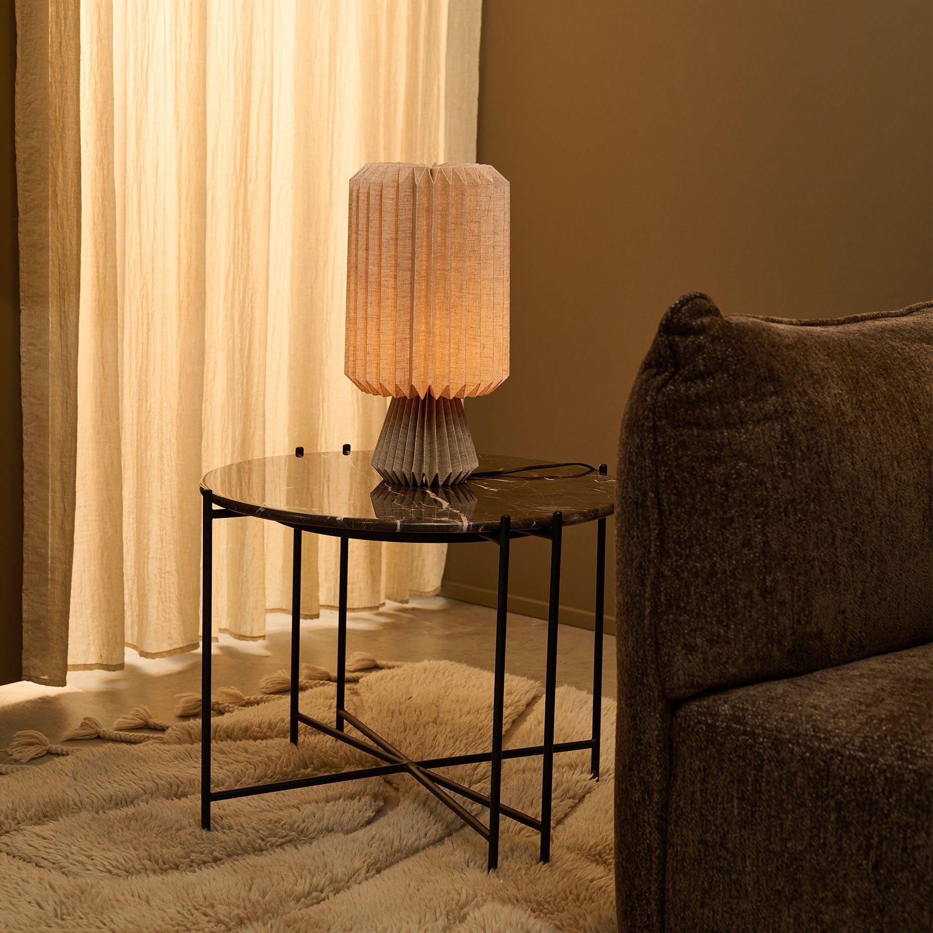 Plica Tischlampe H 41 cm