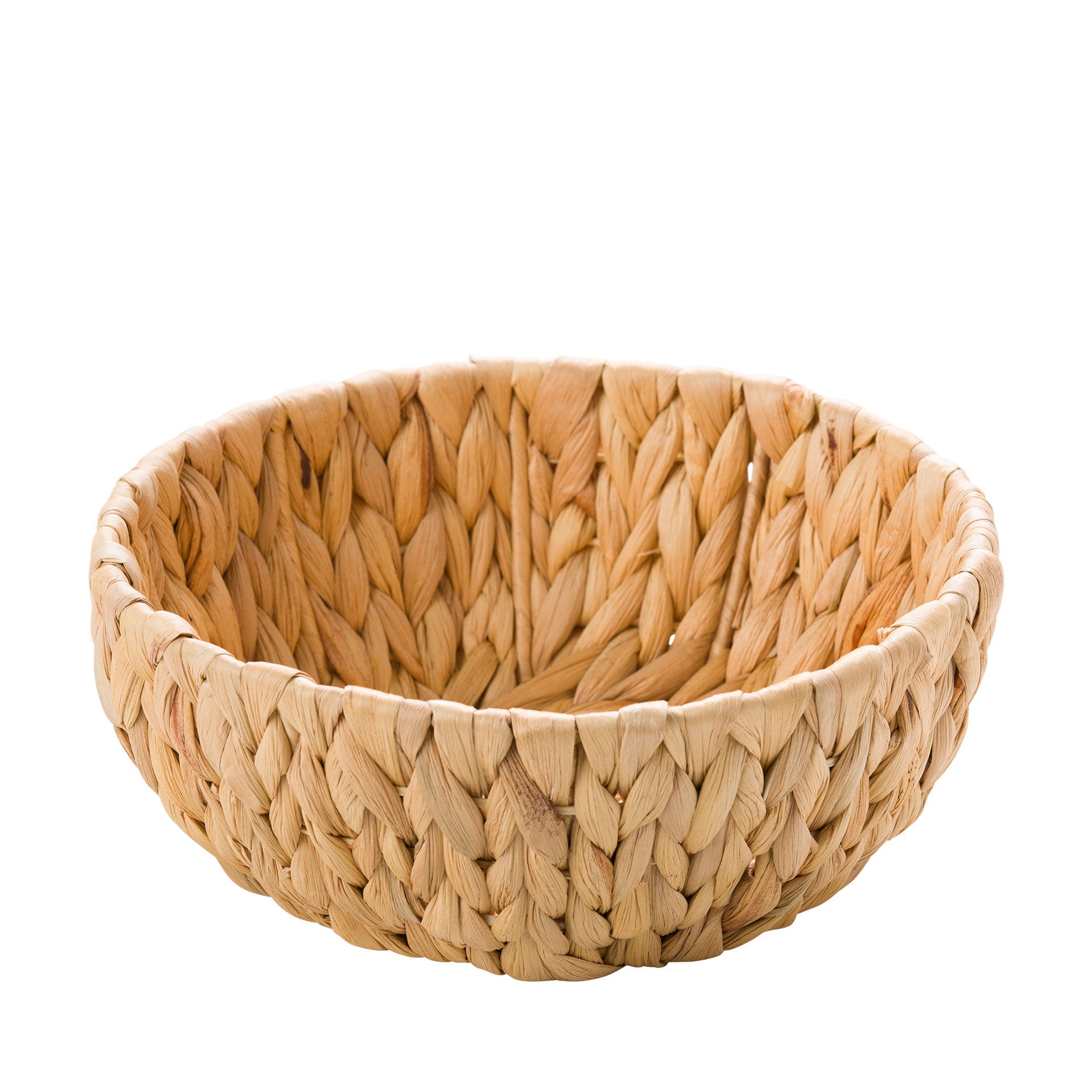 Weave niedriger runder Korb