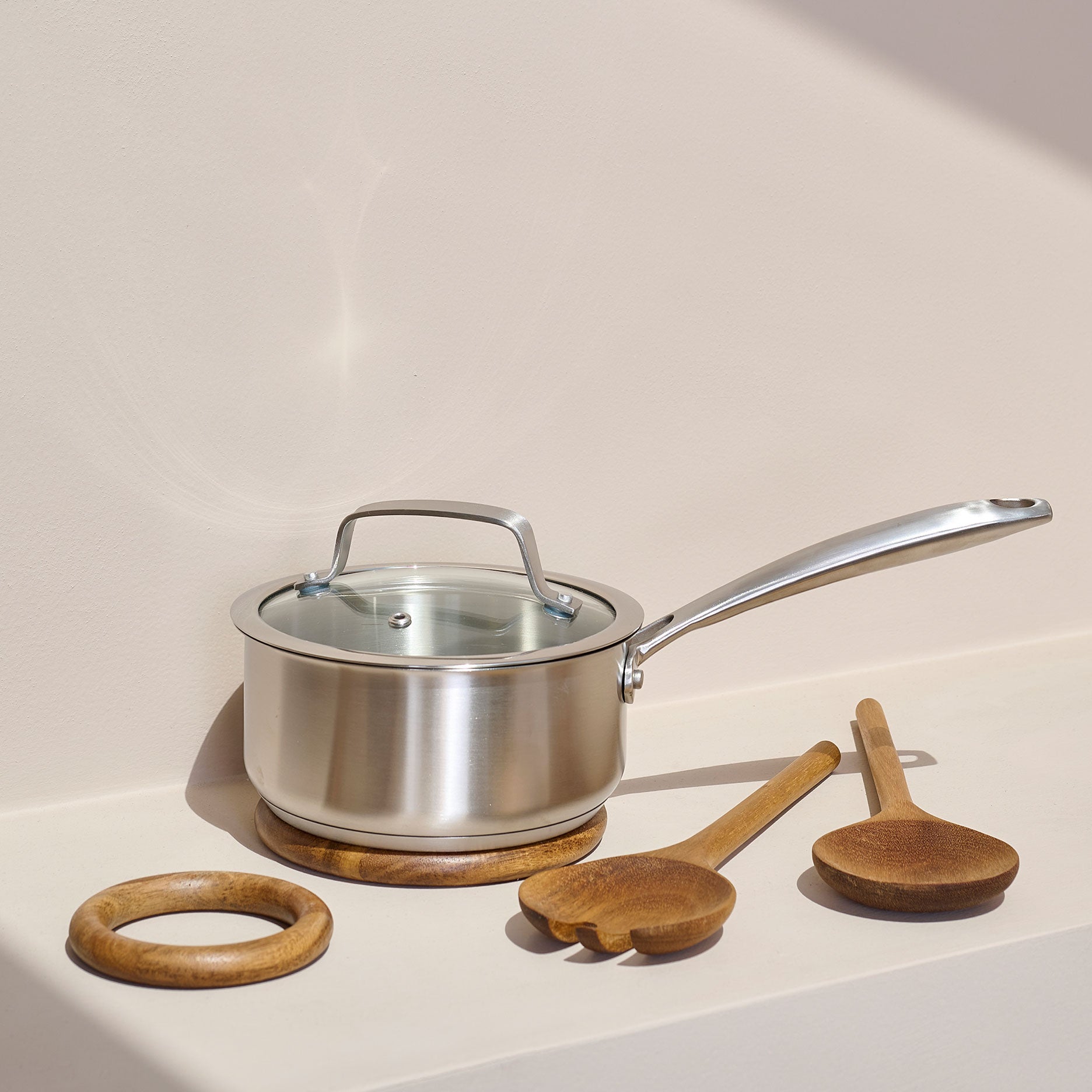 Auri Untersetzer aus Akazienholz