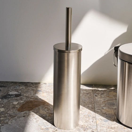 Caja WC-Bürste Silber