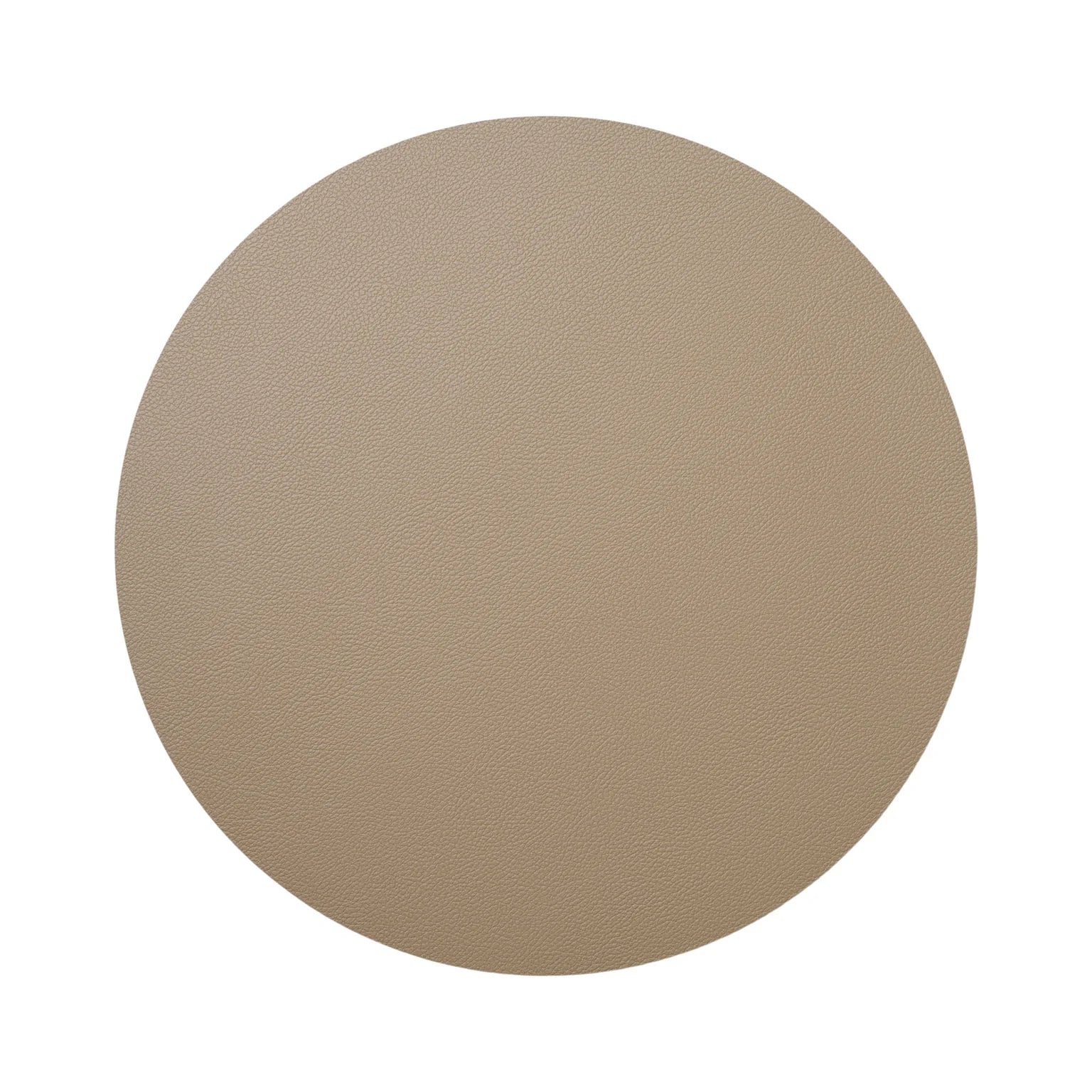 Wendbares Tischset Ø30 cm Hellblau/Latte