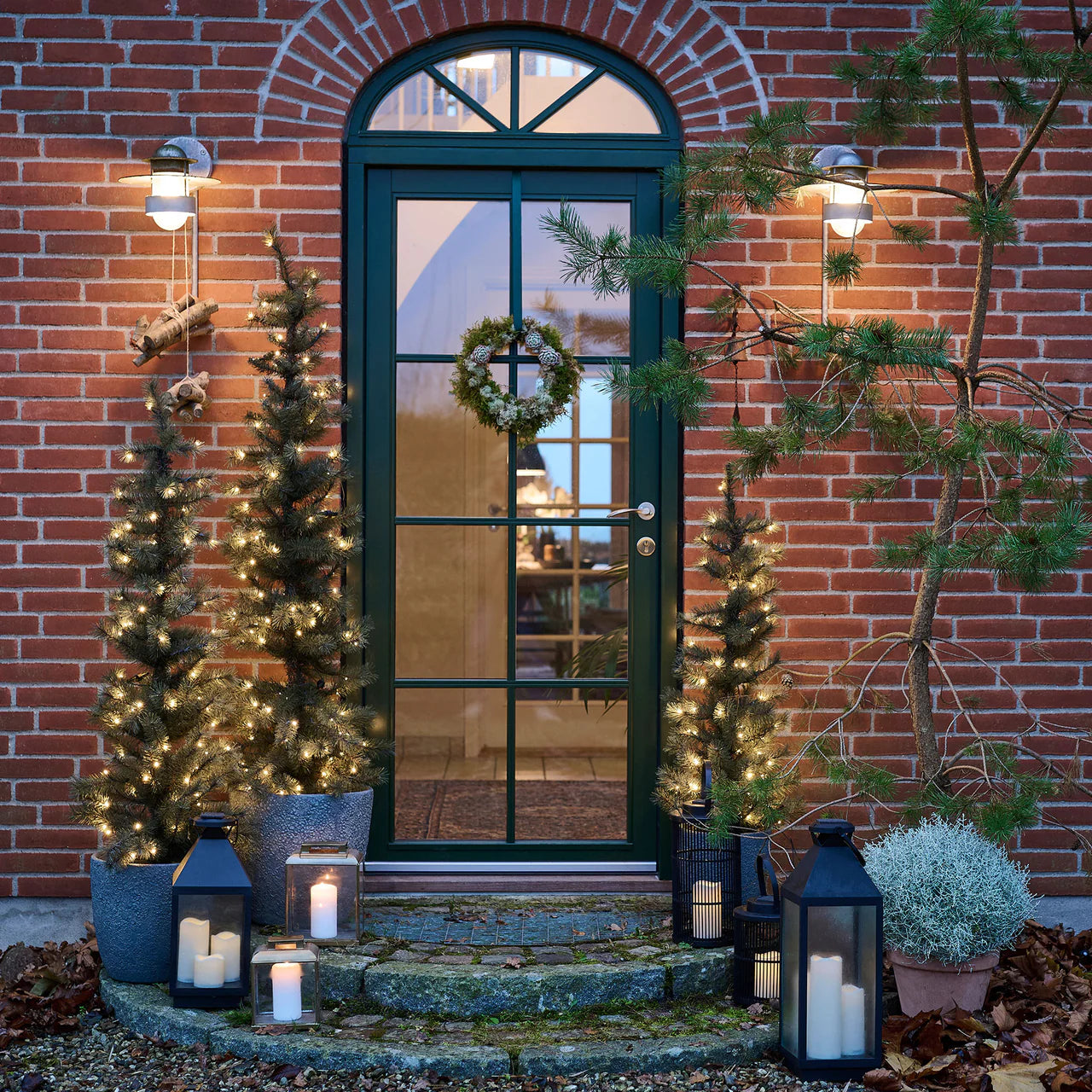 Merry Tannenbaum mit LED-Licht