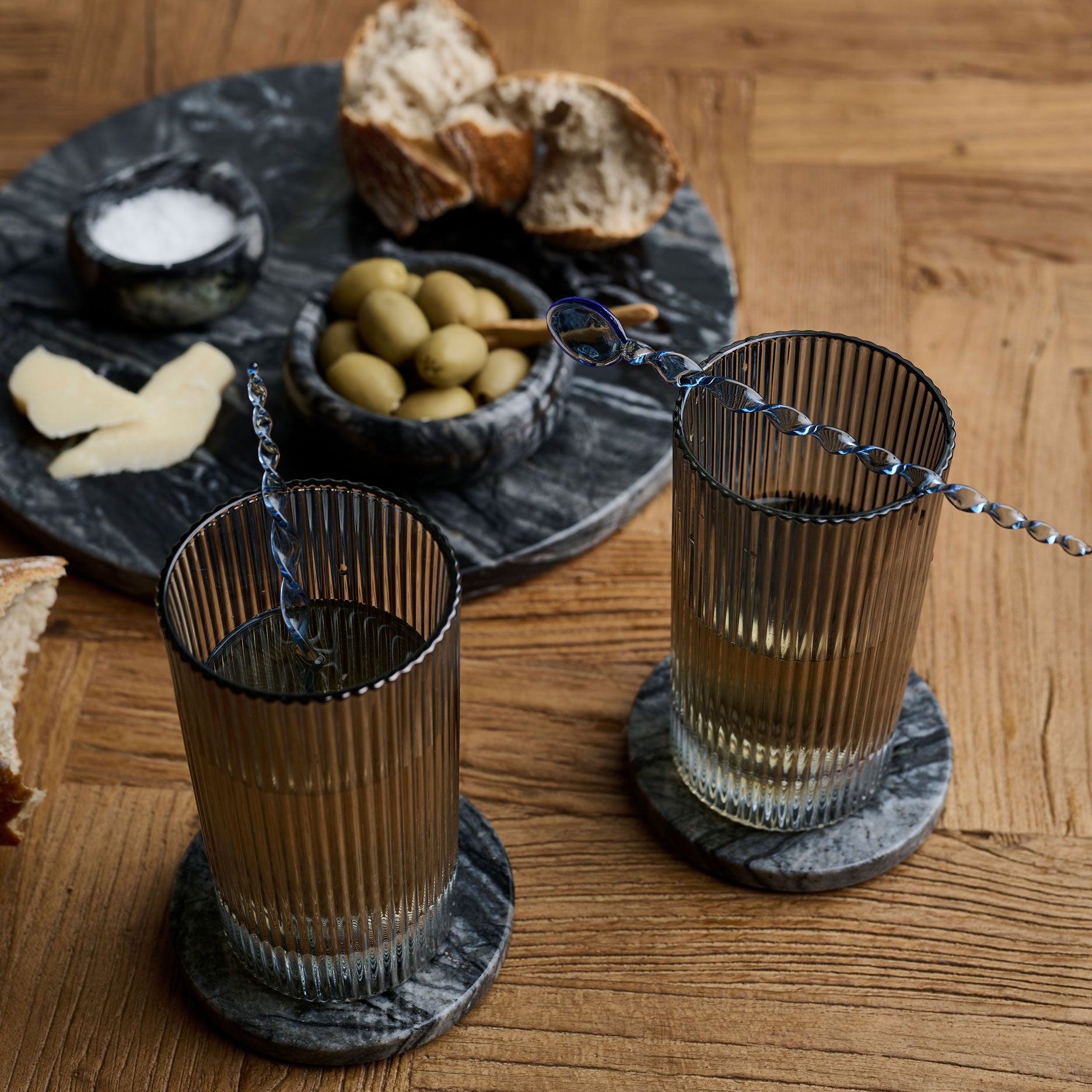 Swirl Glaslöffel 4 Stück