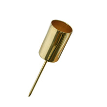  Kerzenhalter Spieß Gold