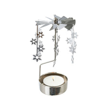  Schneeflocken Lichtspiel Silber