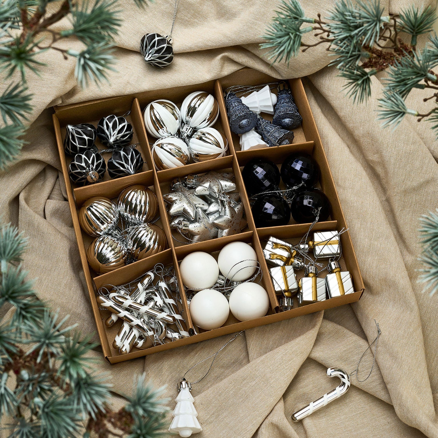 Weihnachtskugeln 48 Stk