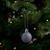 Weihnachtskugeln 25 Stk. Silber