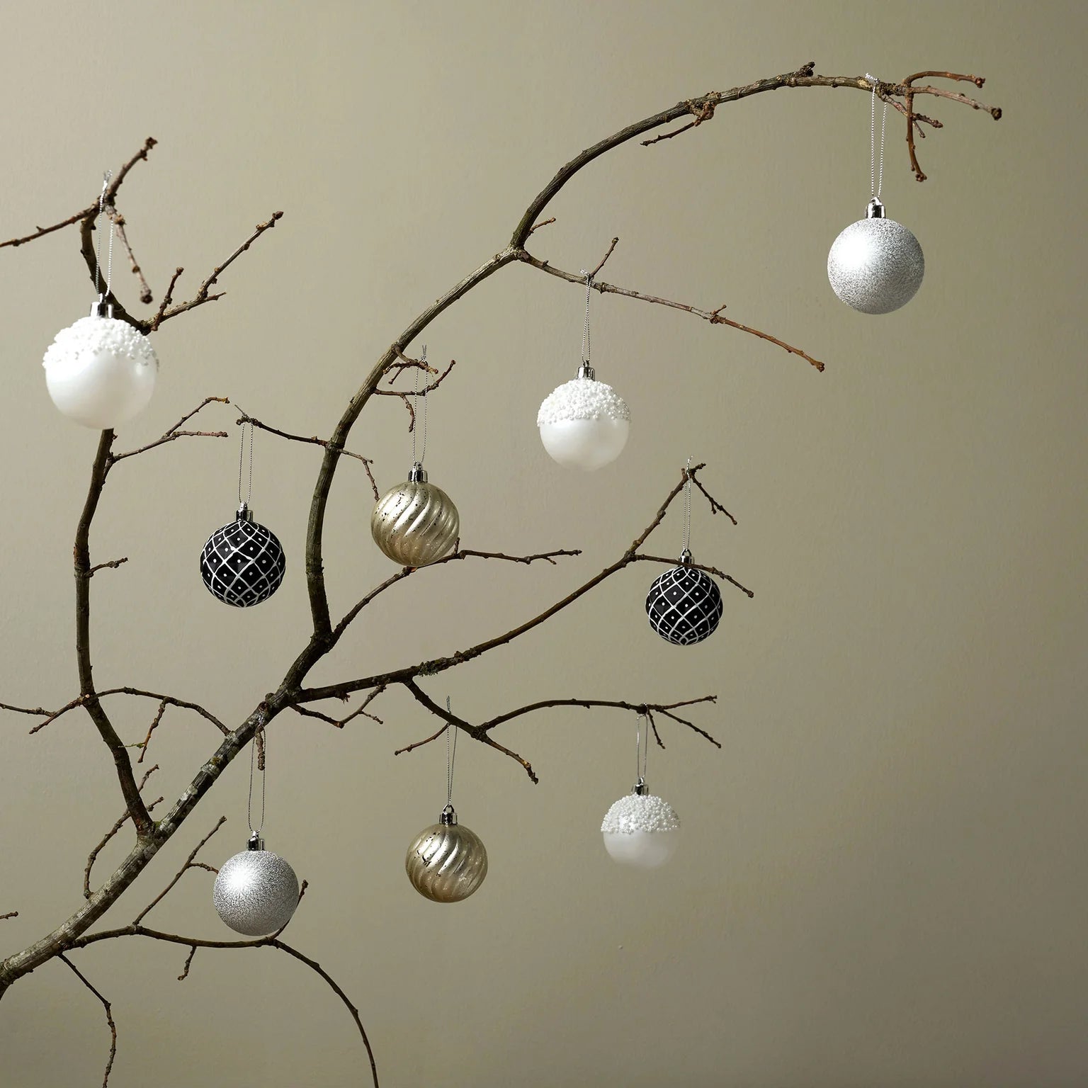 Weihnachtskugeln D6cm 12 Stk.