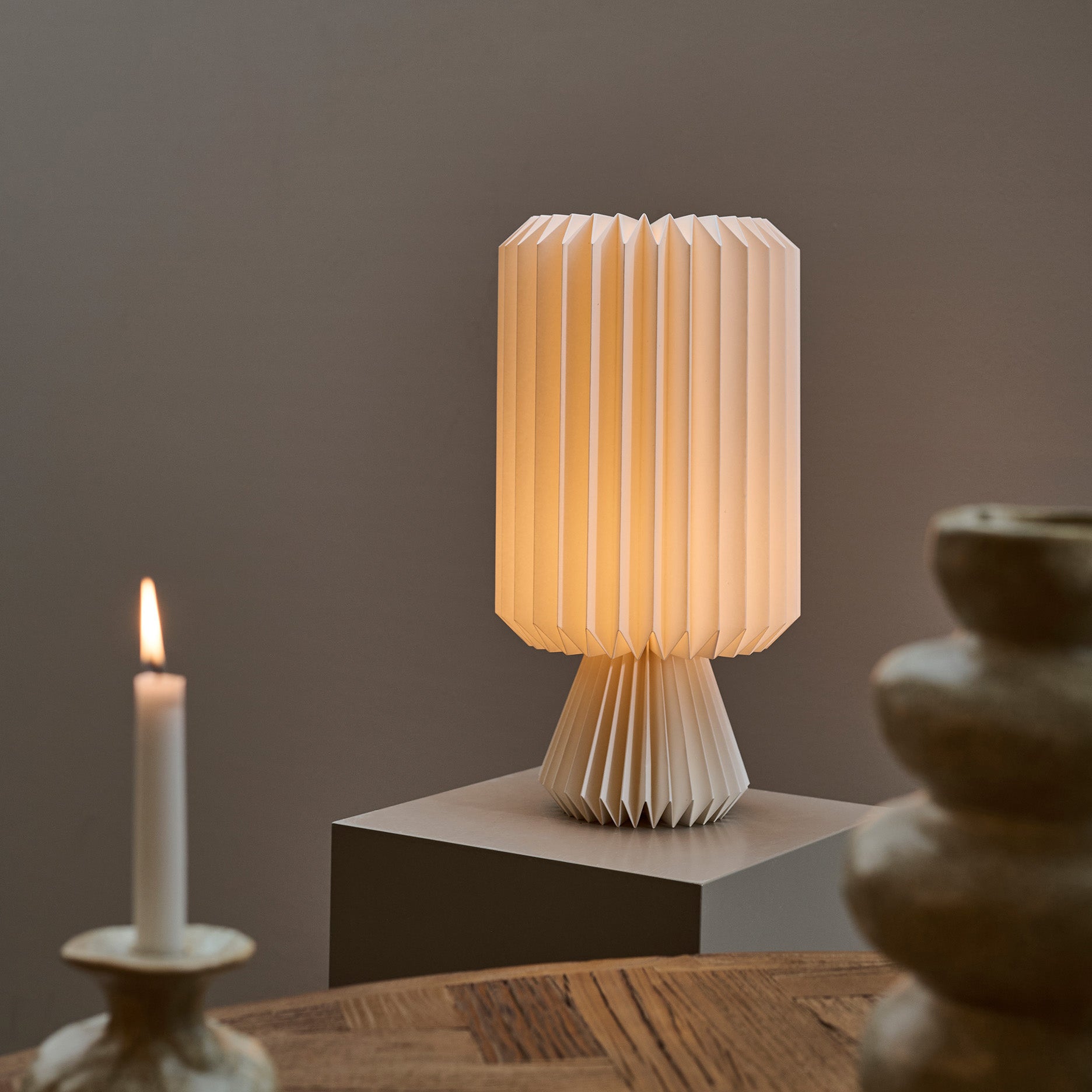 Plica Tischlampe H 41 cm