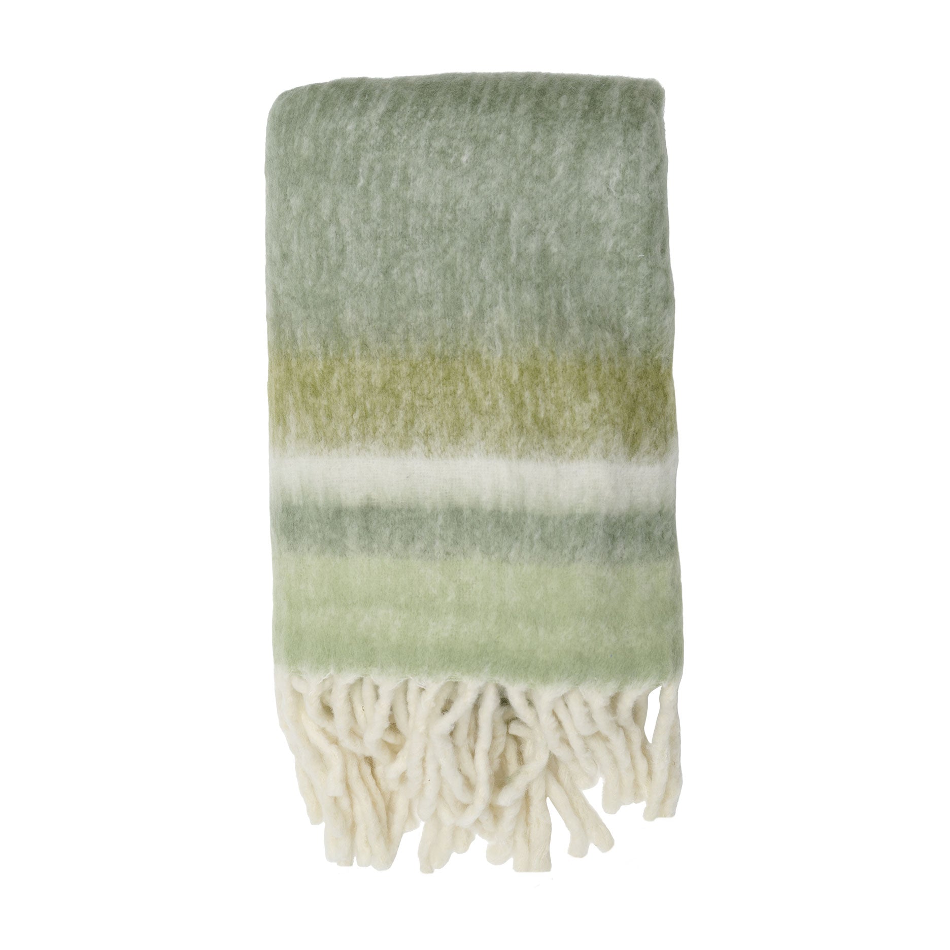 Stockholm Wolldecke Grün 130x200 cm