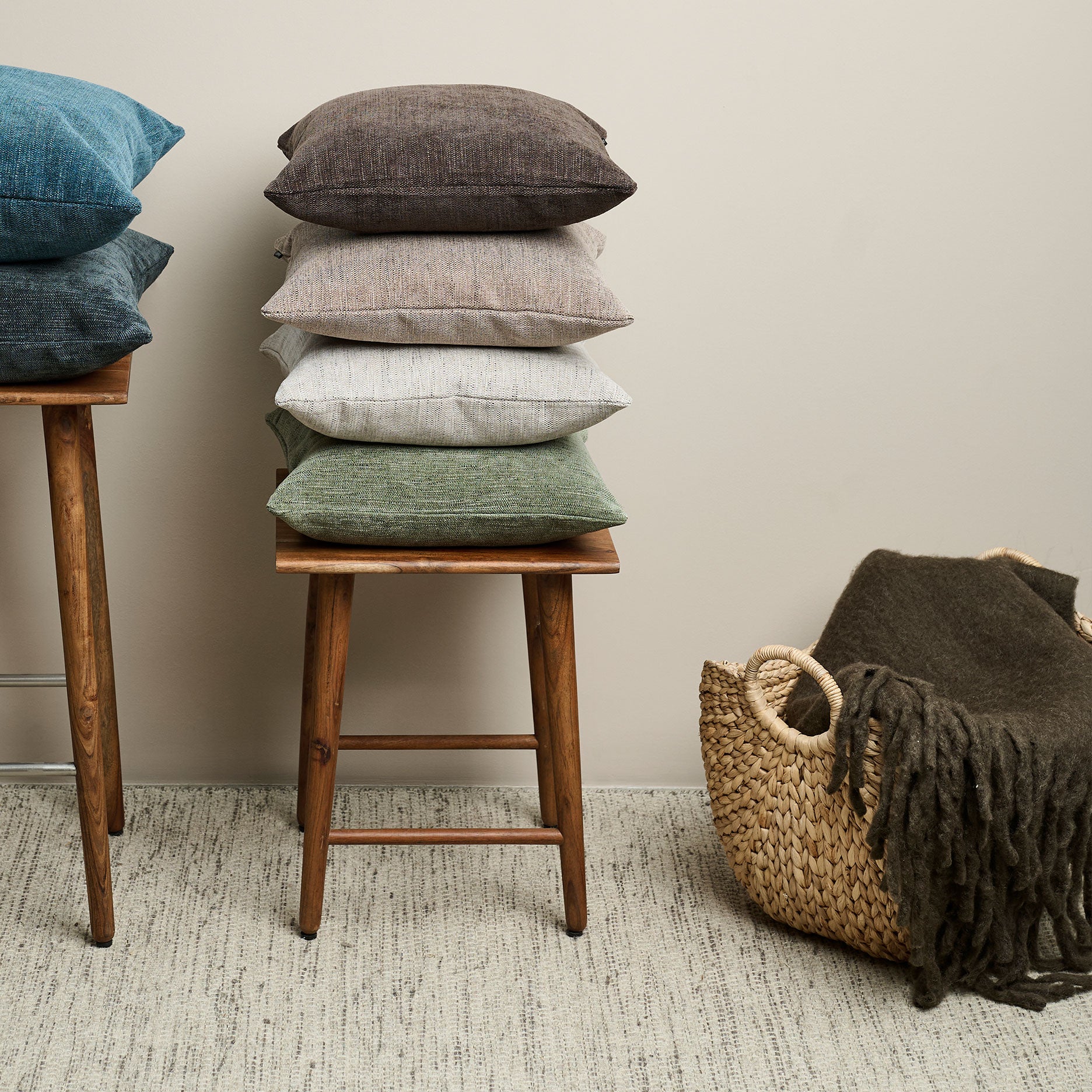 Malmø Wolldecke Braun 130x200 cm