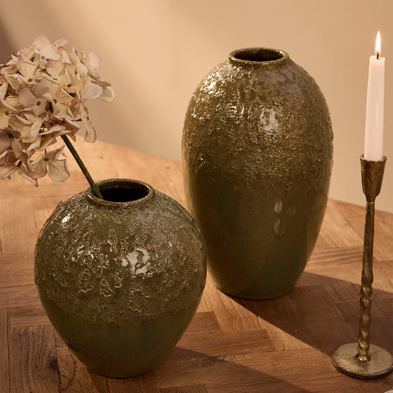 Pio vase H24 cm