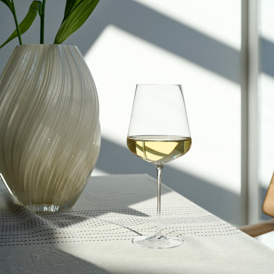Provence Weißweingläser aus Kristall 2 Stück