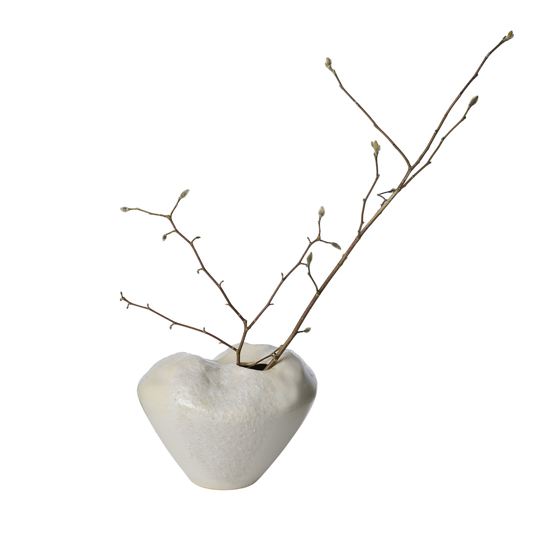 Sculpted breite Vase