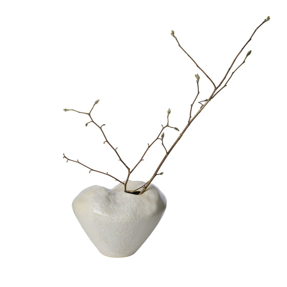Sculpted breite Vase