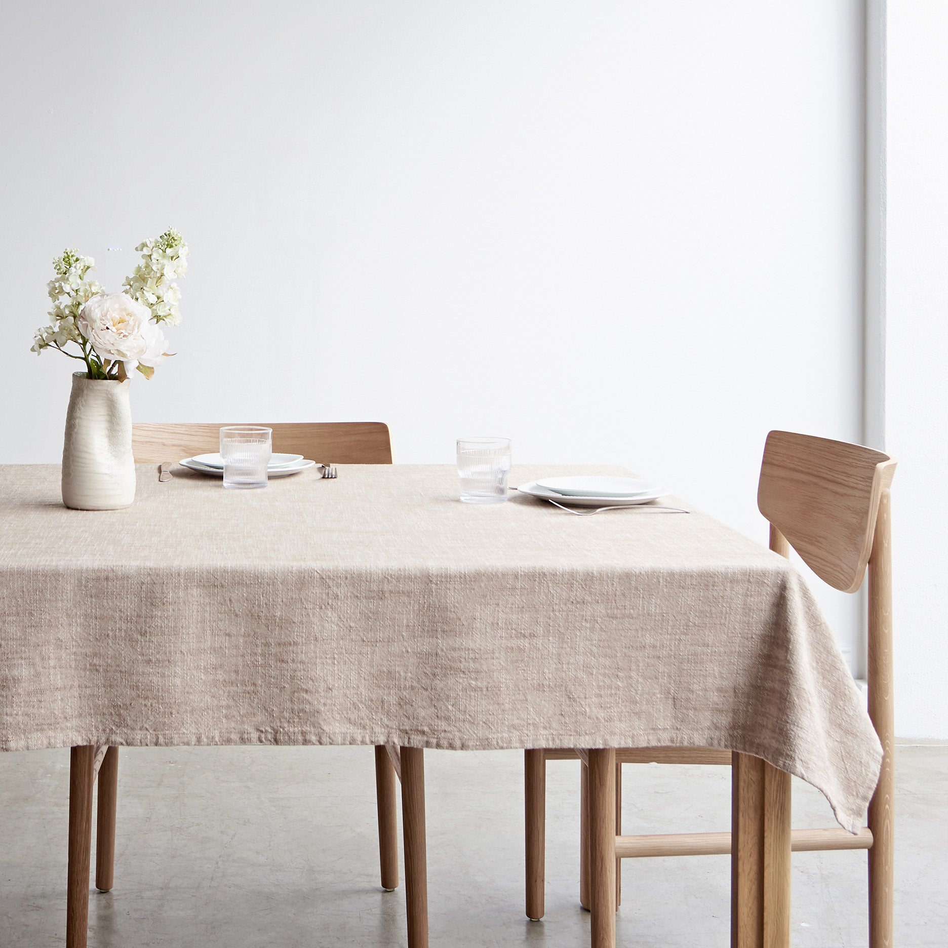 Desert Tischdecke Melange Slub Yarn