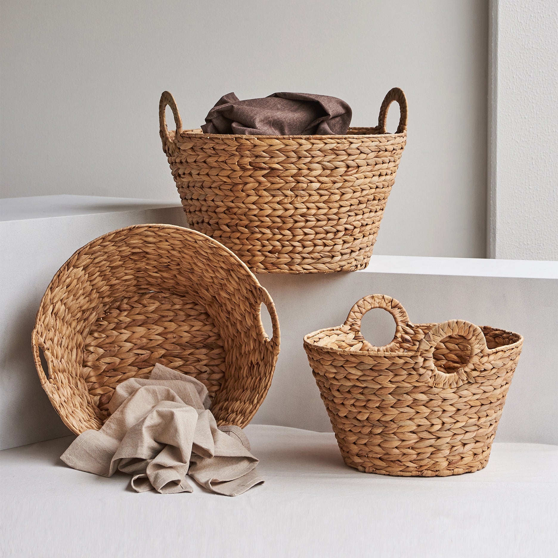 Weave II runder Korb L