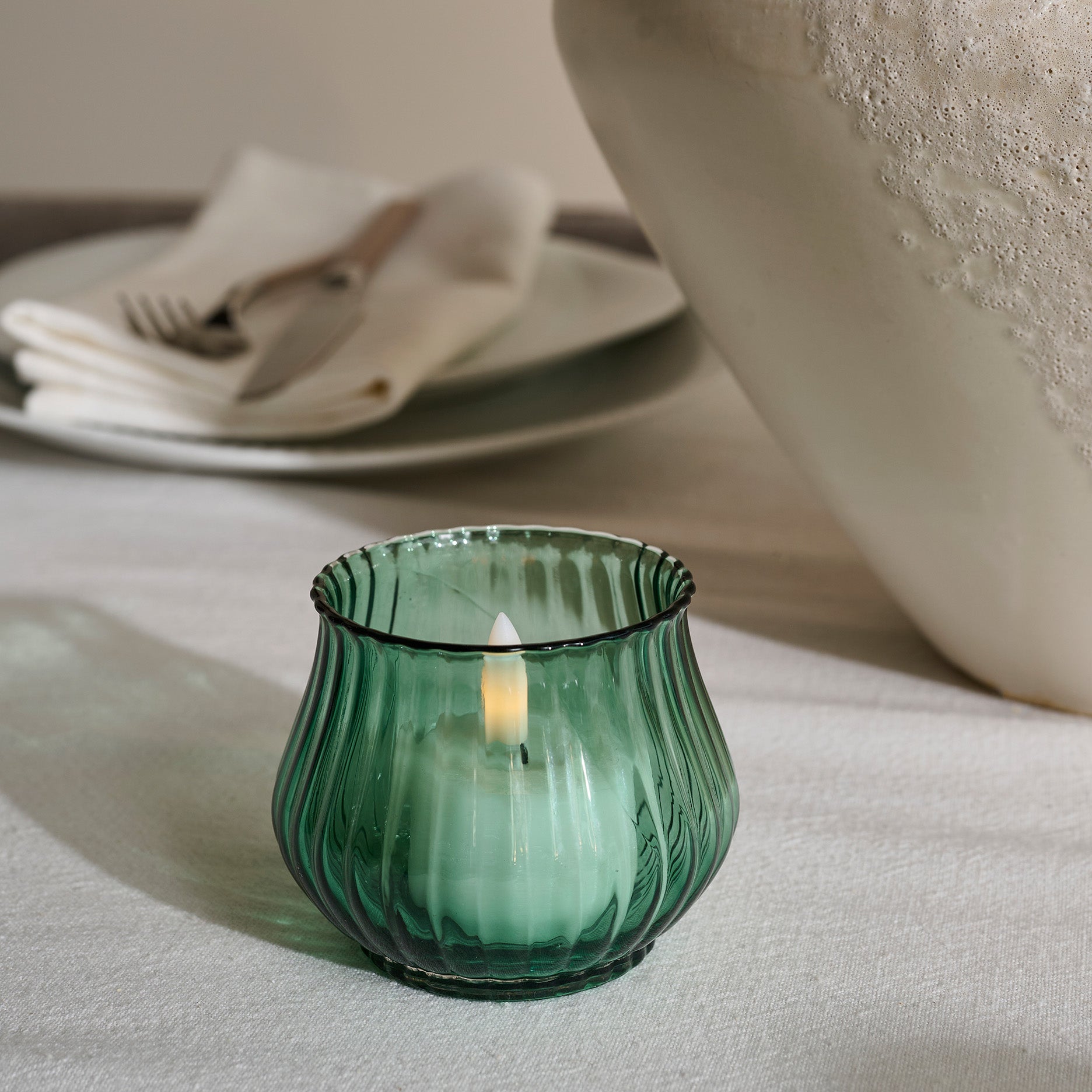 Jade Kerzenhalter
