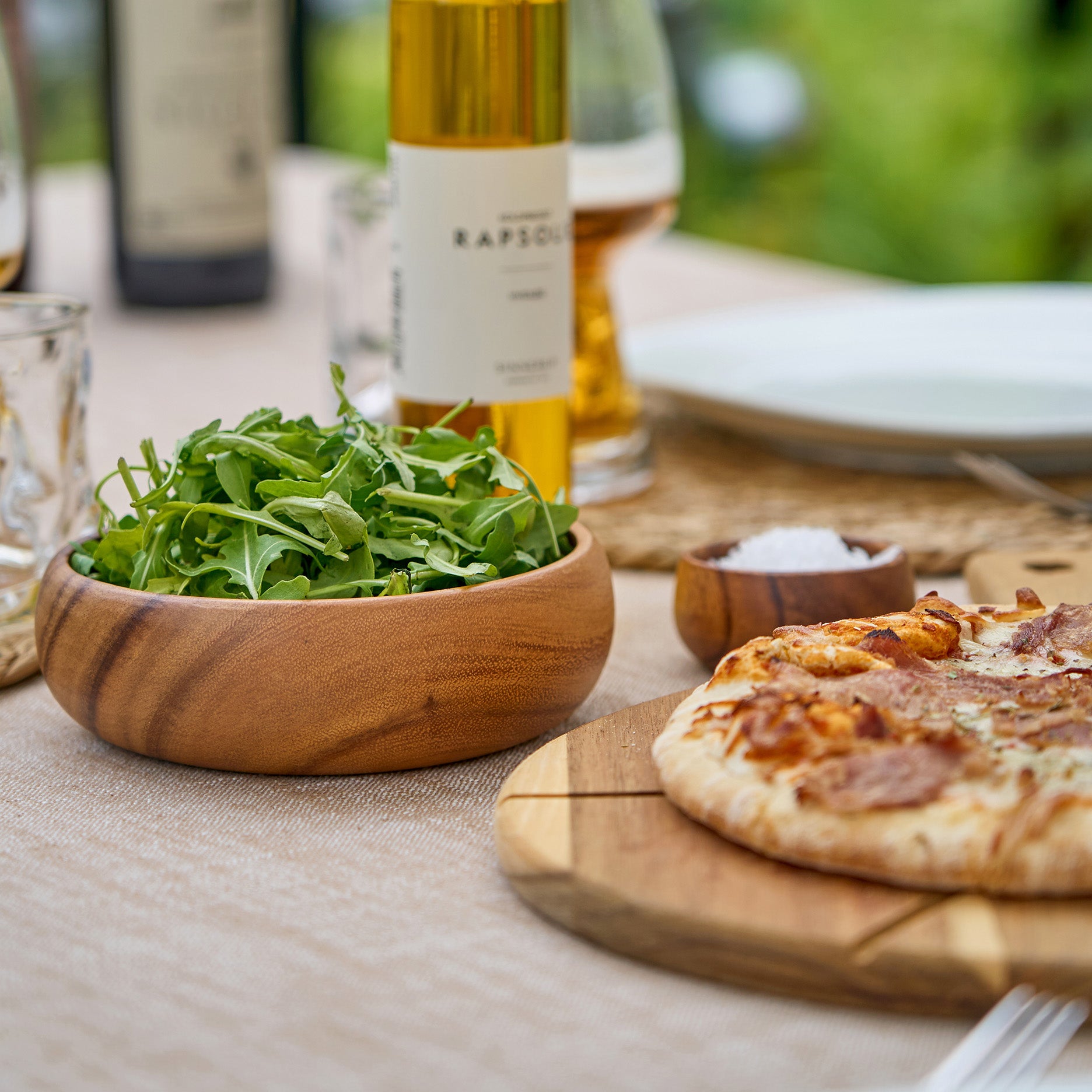 Auri Akazienholzschale D15xH5